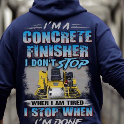 I'm a Concrete Finisher